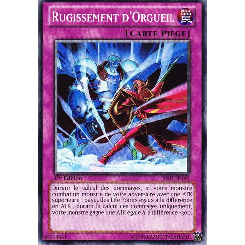 Rugissement D'orgueil Bp02-Fr199 Commune Yu-Gi-Oh!