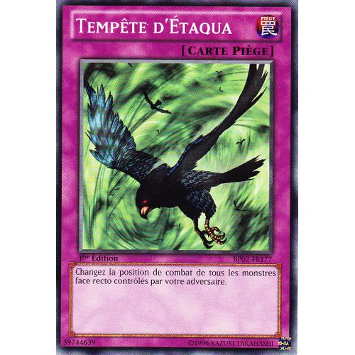 Tempête D'etaqua Bp02-Fr177 Commune Yu-Gi-Oh!