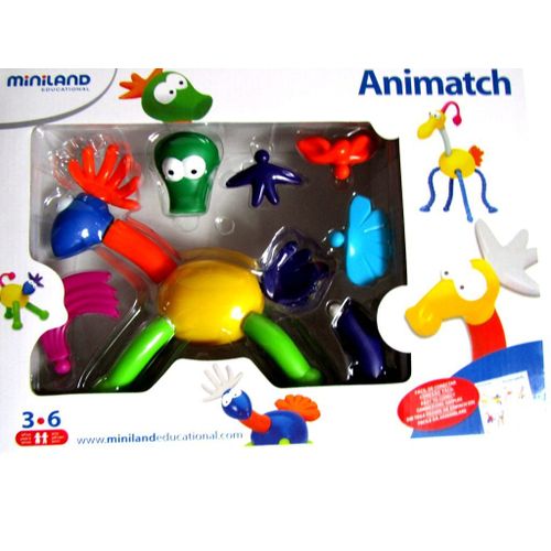 Animatch Miniland Jeu D'assemblage Des Animaux