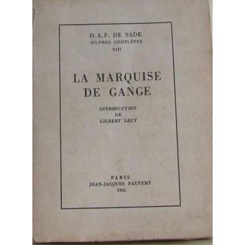 La Marquise De Gange