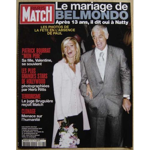 Paris Match 2798, Coupure De Presse, Jean-Paul Belmondo