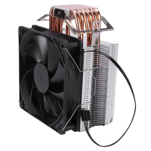 Cpu Glacière Ventilateur De 12 Cm 6 Caloduc En Cuivre Radiateur 4 Broches Refroidissement Par Ventilateur Unique Glacière Pour Lga 1150/1151/1155/1156/1366/775/2011 Amd