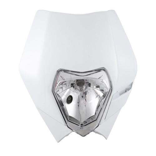 Phare De Moto De Carénage Masque De Lampe Super Moto Tête Pour Exc Xcf Sxf Drz Wr Yzf 250 300 400 450