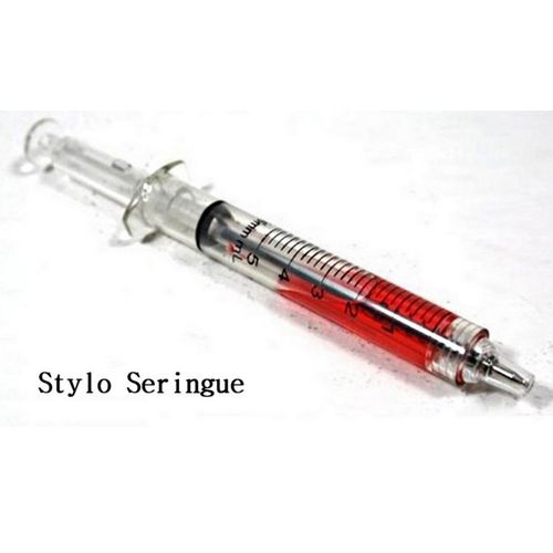 Stylo Seringue Acs Deguisement Docteur Infirmiere Fete
