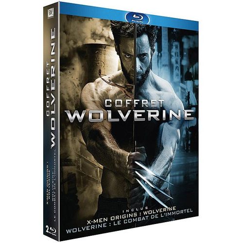 Coffret Wolverine : X-Men Origins: Wolverine + Wolverine : Le Combat De L'immortel - Blu-Ray