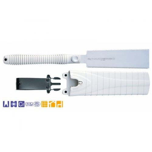 Scie à bois japon Hibiki lame 210-22/19 pliante Ryoba SILKY dent fine moyenne - KSI639621