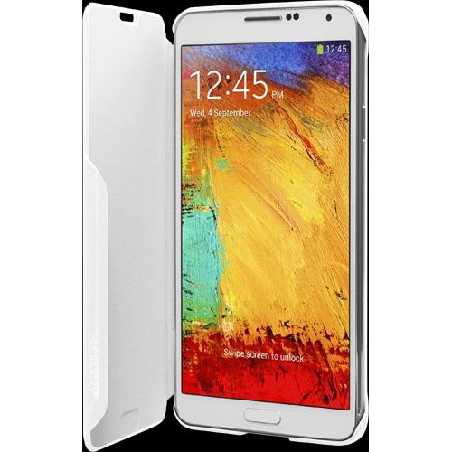 Etui Samsung Blanc Pour Galaxy Note 3 N9000