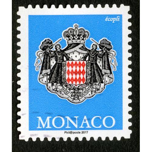 Timbre Oblitéré Monaco 2017, Écopli