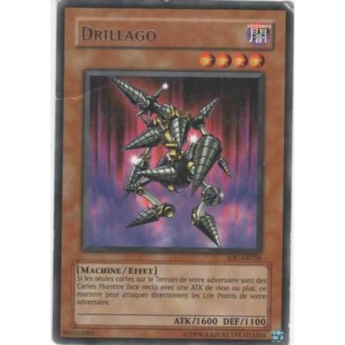Carte Yu-Gi-Oh! "Drillago" Rare Ioc-Fr026