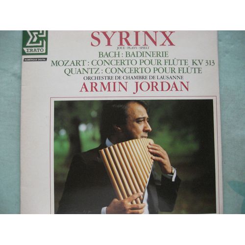 Syrinx (Simion Stanciu) Flûte De Pan, Bach Suite Ouverture, Johann  Joachim , Quantz , Et Mozart Concertos Pour Flûte ;