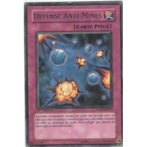 Carte Yu-Gi-Oh! "Défense Anti-Mines" Rare Tshd-Fr067
