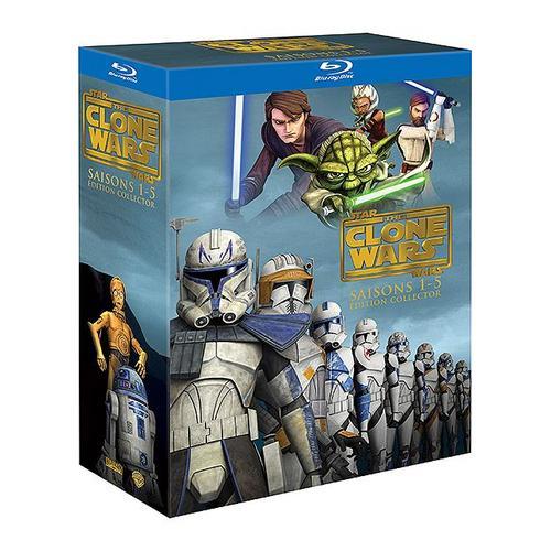 Star Wars - The Clone Wars - L'intégrale - Saisons 1 À 5 - Édition Collector - Blu-Ray