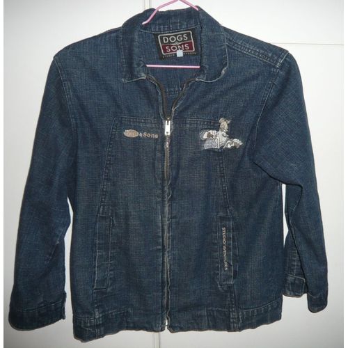 Veste En Jean Comme Neuve 10 Ans Studio Aventures &#9829 Dogs And Sons