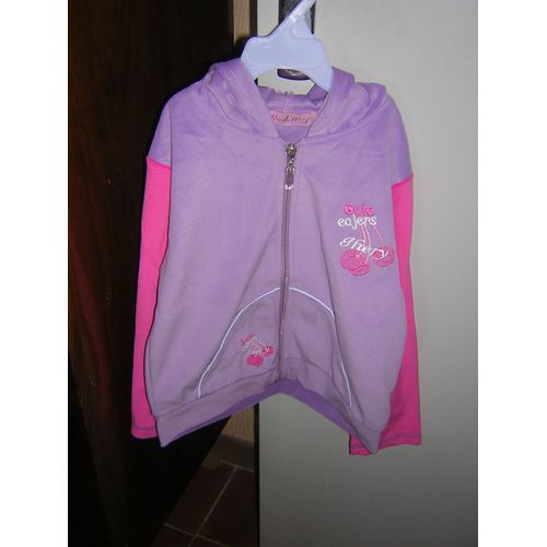 Veste À Capuche Taille 6 Ans 65% Coton 35% Polyester.