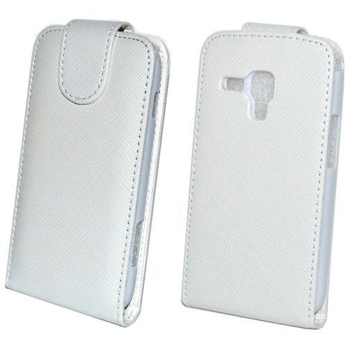 Housse Coque Etui Blanc Pour Samsung Galaxy Trend