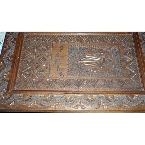 Gravure Sur Bois Emblème Légion Étrangère
