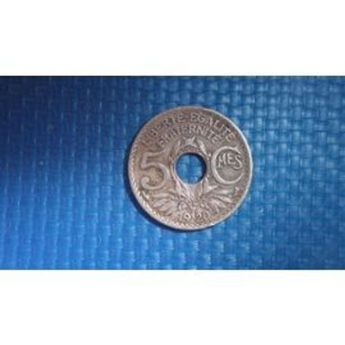 Pièce De 5 Centimes Lindauer Grand Module 1920