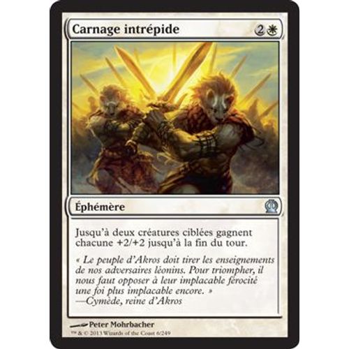 Carnage Intrepide - Theros - U - 6/249