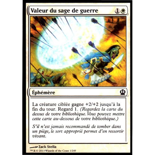 Valeur Du Sage De Guerre - Theros - C - 1/249