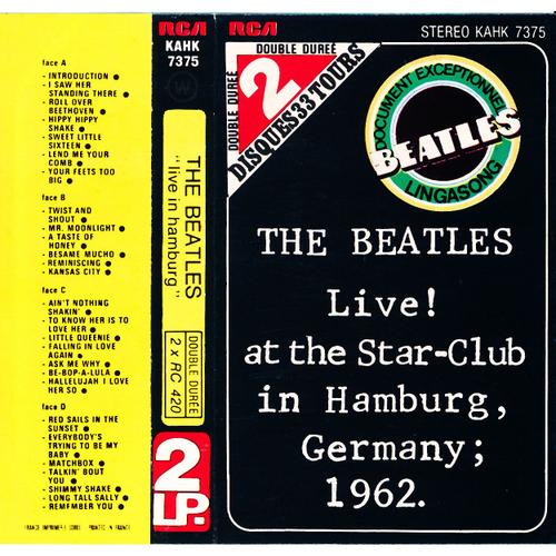 the beatles - k7 audio - live ! at the star-club in hamburg - germany - 1962  | Rakuten