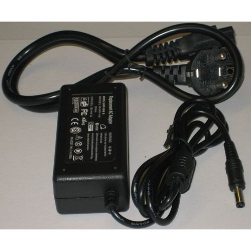 Alimentation Pour TOSHIBA Satellite U940-11F, C670d, Portege R930-2029, PA3822U-1ACA, PA3822E-1AC3, NB505, ASUS Pro23A, 19V 2.1A 40W, Dia 5.5mm/2.5mm