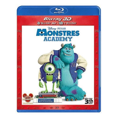 Monstres Academy - Blu-Ray 3d + Blu-Ray 2d