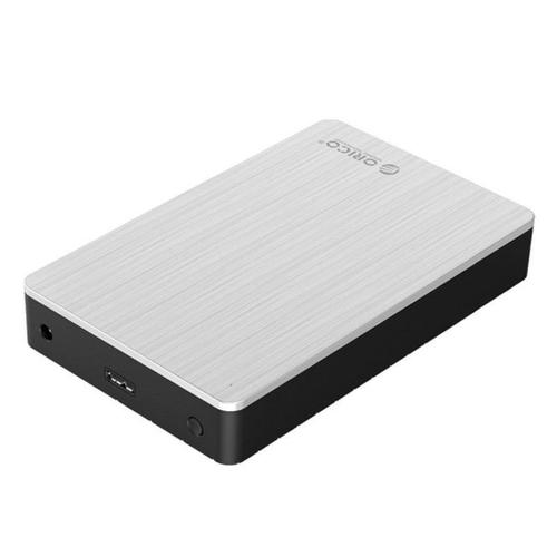 Étui Usb3.0 3.5 Pouce En Aluminium Md35U3 à Sataiii Boîtier De Disque Dur Externe Adaptateur De Disque Dur 8Tb 3.5 Ssd/Sata Soutien Uasps(Prise Européenne)