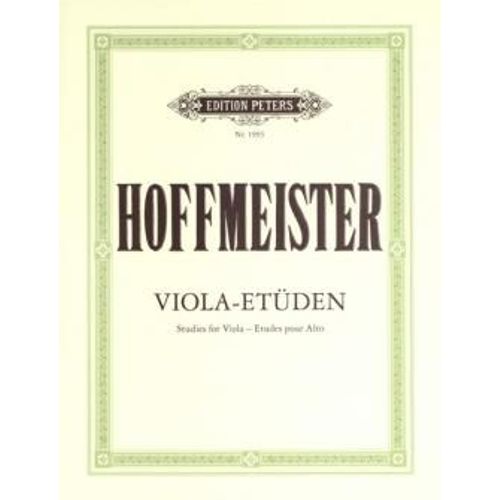 Hoffemeister Etude Pour Alto