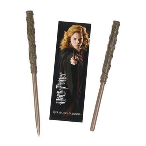 Harry Potter Set Stylo À Bille Et Marque-Page Hermione