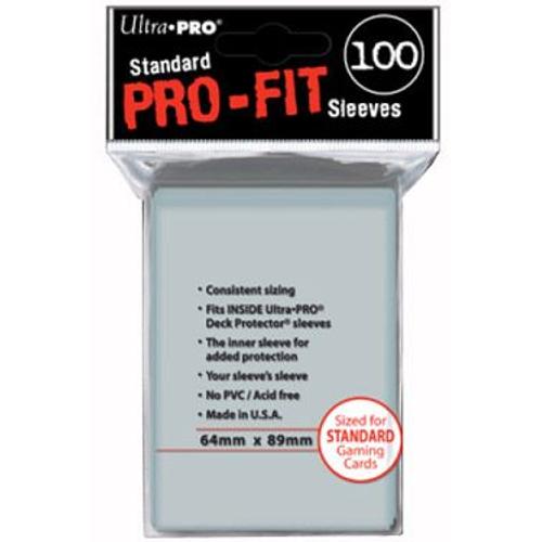 Ultra Pro 50 Pochettes Pro-Fit Transparent