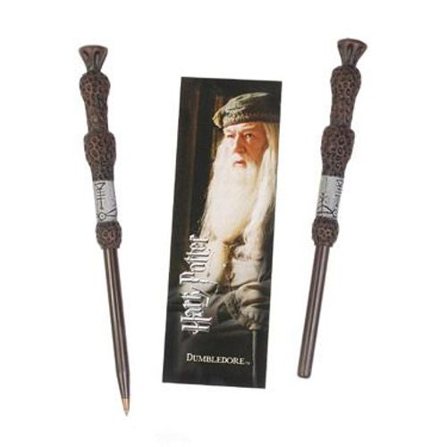 Harry Potter Set Stylo À Bille Et Marque-Page Dumbledore