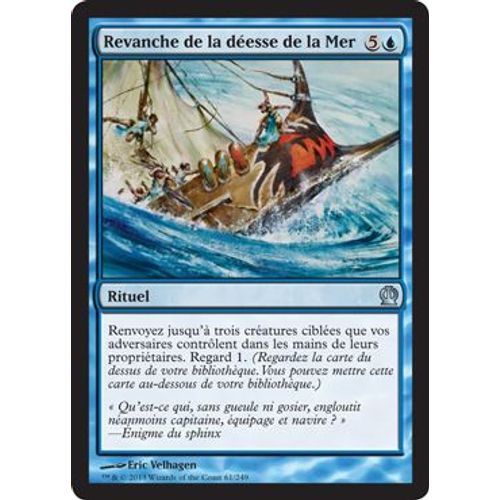 Revanche De La Deesse De La Mer - Theros - U - 61/249