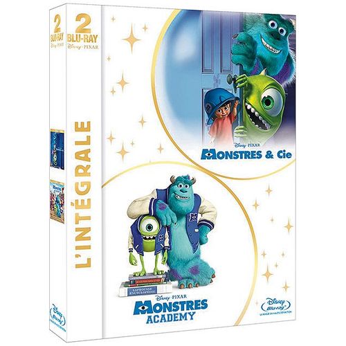 Monstres & Cie + Monstres Academy - Blu-Ray