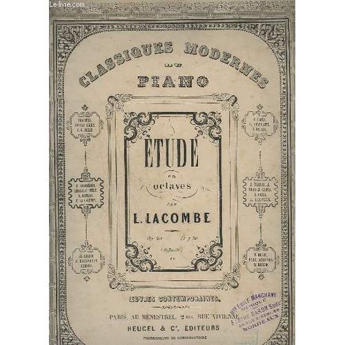Classiques Modernes Du Piano - Etude En Octaves - Op.40 + Difficile.