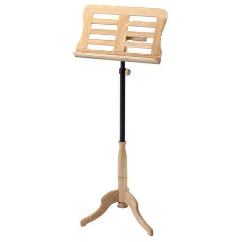 Classic Cantabile Wood Wn-01n Pupitre Musique Bois, Nature