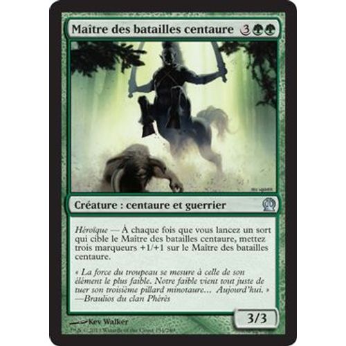 Maitre Des Batailles Centaure - Theros - U - 154/249