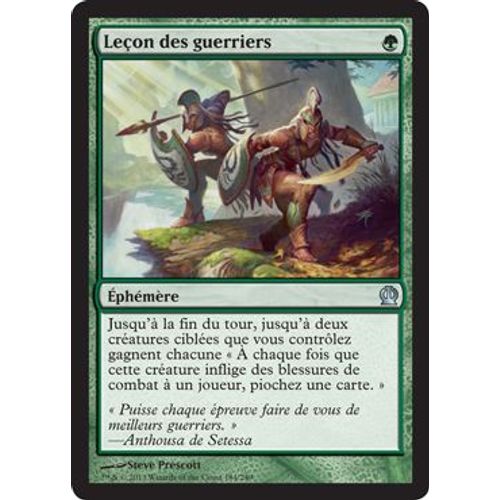 Lecon Des Guerriers - Theros - U - 184/249