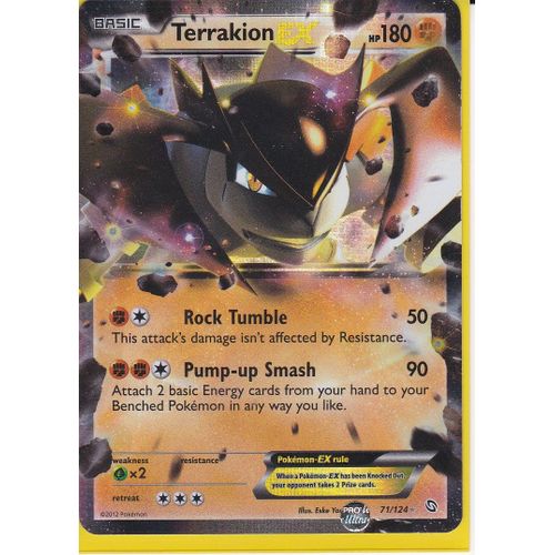 Carte Pokemon Terrakium - 71/124 - Dragons Exaltes - Version Anglaise -