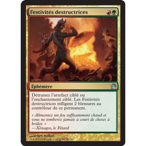 Festivites Destructrices - Theros - U - 192/249