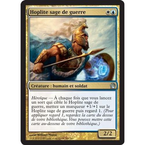 Hoplite Sage De Guerre - Theros - U - 189/249