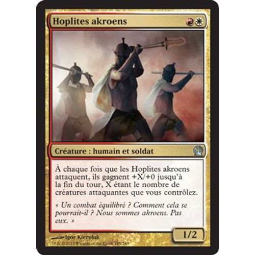 Hoplites Akroens - Theros - U - 185/249