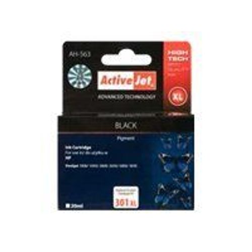 ActiveJet AH-563 - Cartouche noir compatible HP 301XL (CH563EE)