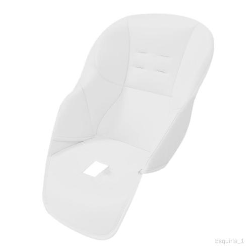 Housse De Chaise De Salle À Manger Pour Bébé, Tapis De Chaise De Salle À Manger, Housse De Siège Pour Enfants, Housse De Coussin Rehausseur Blanc