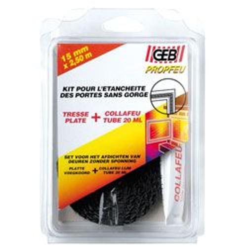 GEB TRESSE FIBRE VERRE PLATE 15MM X2.5MKIT