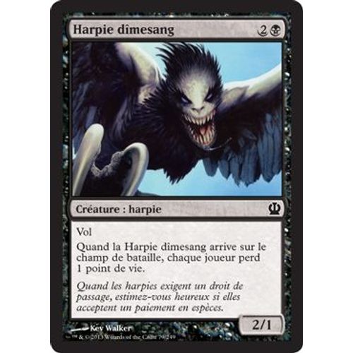 Harpie Dîmesang - Theros - C