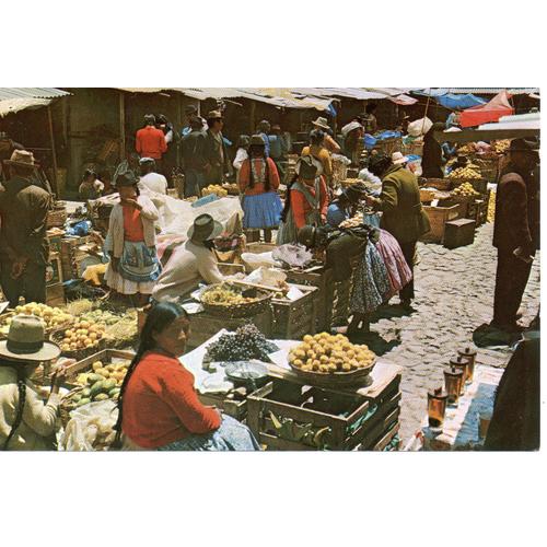 Bolivie - Potosi - "Mercado Popular" (Marché Populaire)