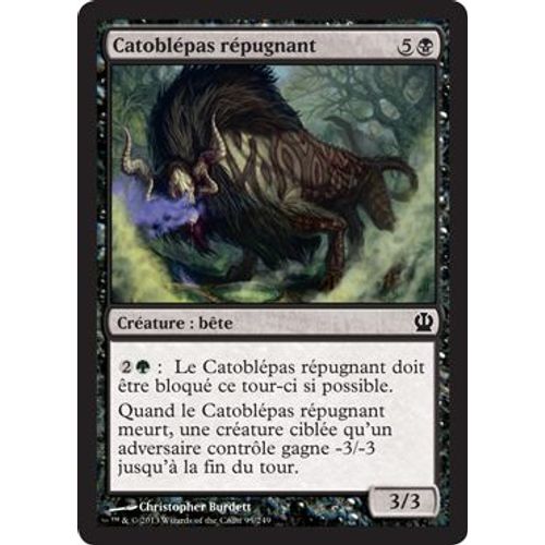 Catoblépas Répugnant - Theros - C