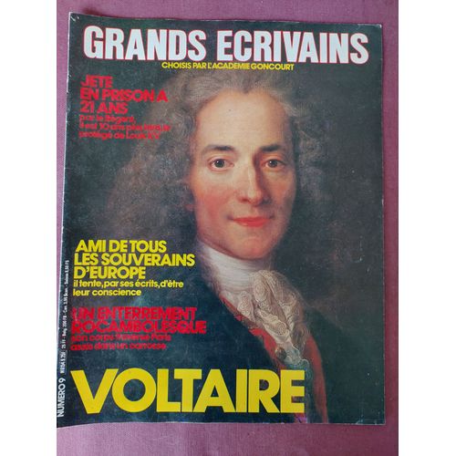 Voltaire, Grands Écrivains Choisis Par L'académie Goncourt