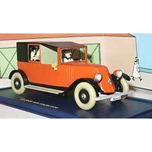 Tintin - Editions Atlas - N° 46 Le Taxi Rouge Renault Le Crabe Aux Pinces D'or