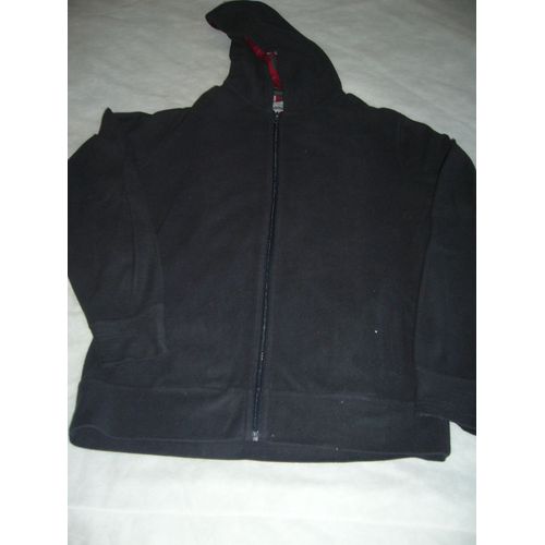 Gilet Capuche Bleu Marine